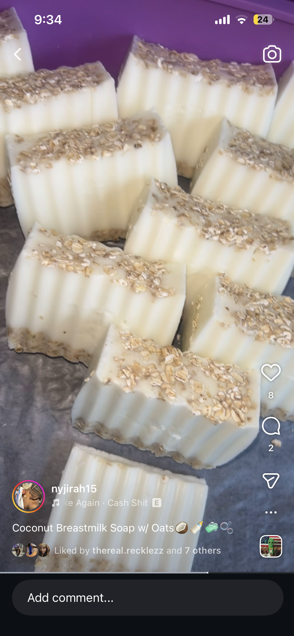 Milk soap 🍼🧼🫧‼️